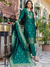 SANISA Women Silk Blend Ethnic Motifs Kurta Set with Trousers & Dupatta | Indian Kurti Suit for Women Malaysia | Party Wear Ethnic Outfit Online