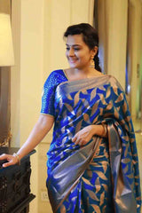Banarasi Soft Silk Saree – Timeless Elegance & Grace