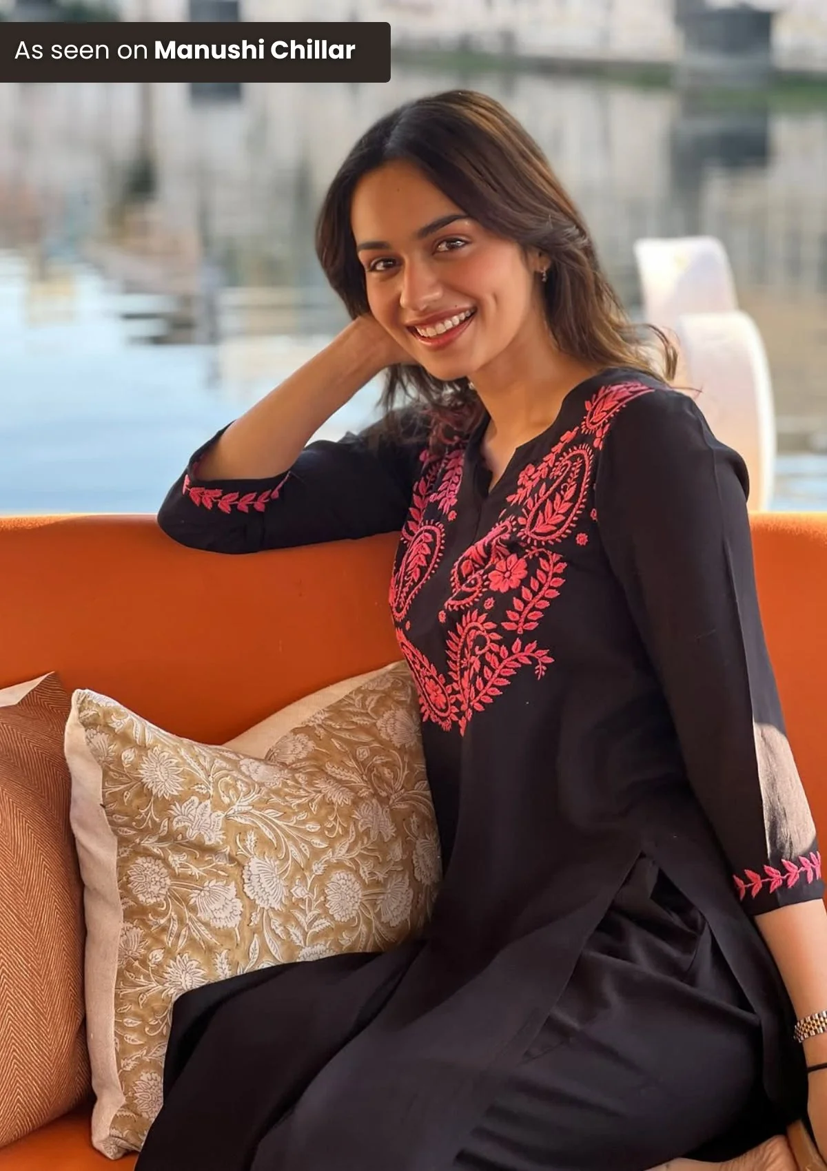 Rubaab Chikankari Rayon Straight Kurta Set | Festive & Office Wear | Premium 14KG Rayon | Malaysia Online Shopping
