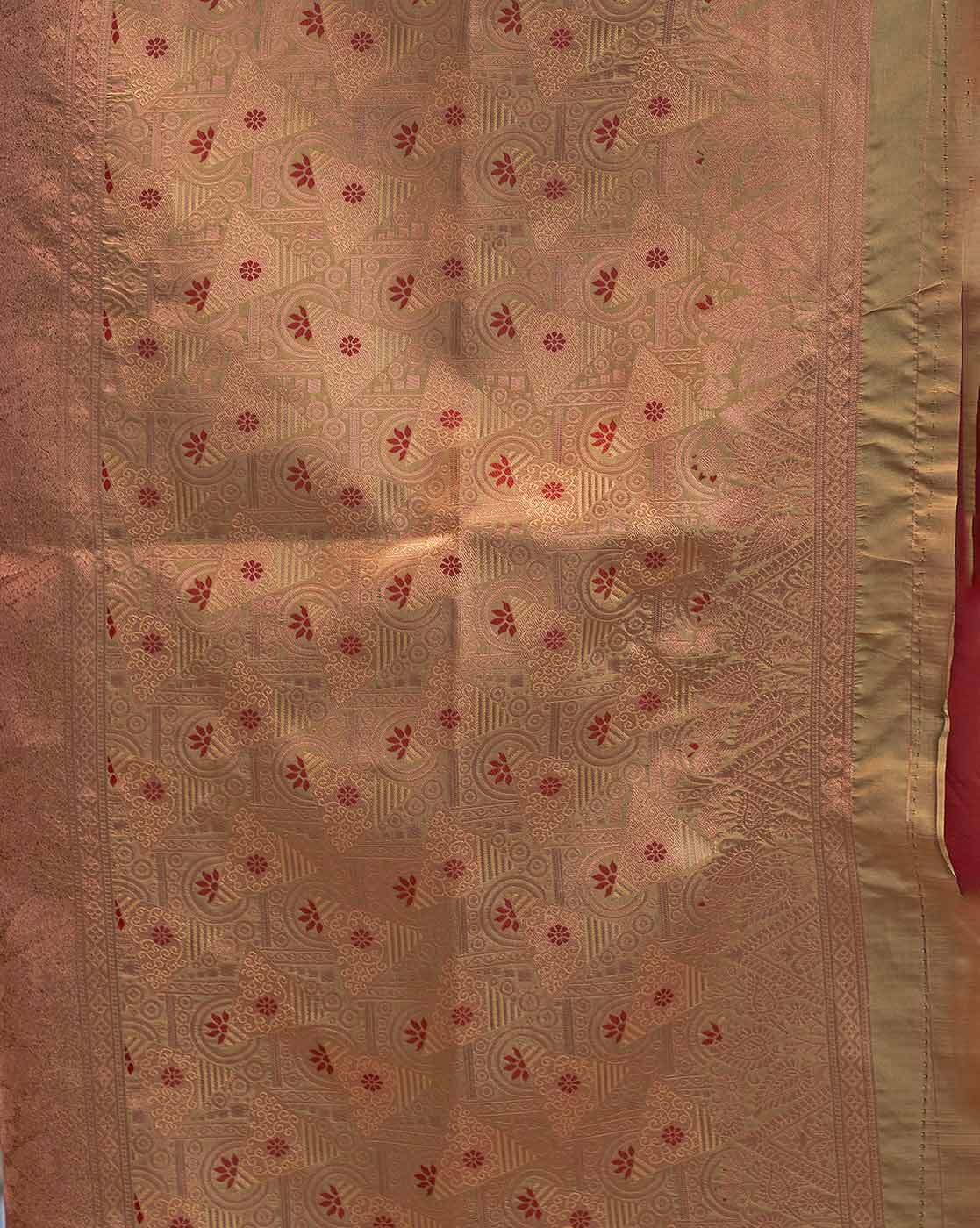 SATRANI Women Printed Silk Blend Saree with Contrast Border | Designer Indian Saree | Party Wear | Wedding Saree Malaysia | Bollywood Ethnic Wear