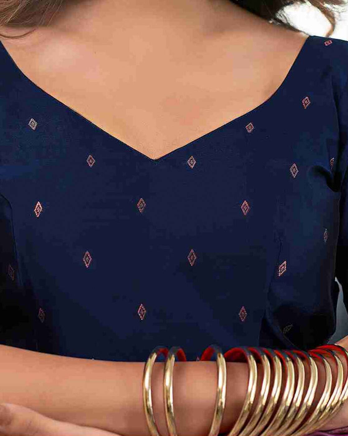 MORLY Women Kanjivaram Silk Saree with Contrast Border | Traditional Indian Saree | Wedding & Party Wear | Premium Silk Saree Malaysia Online