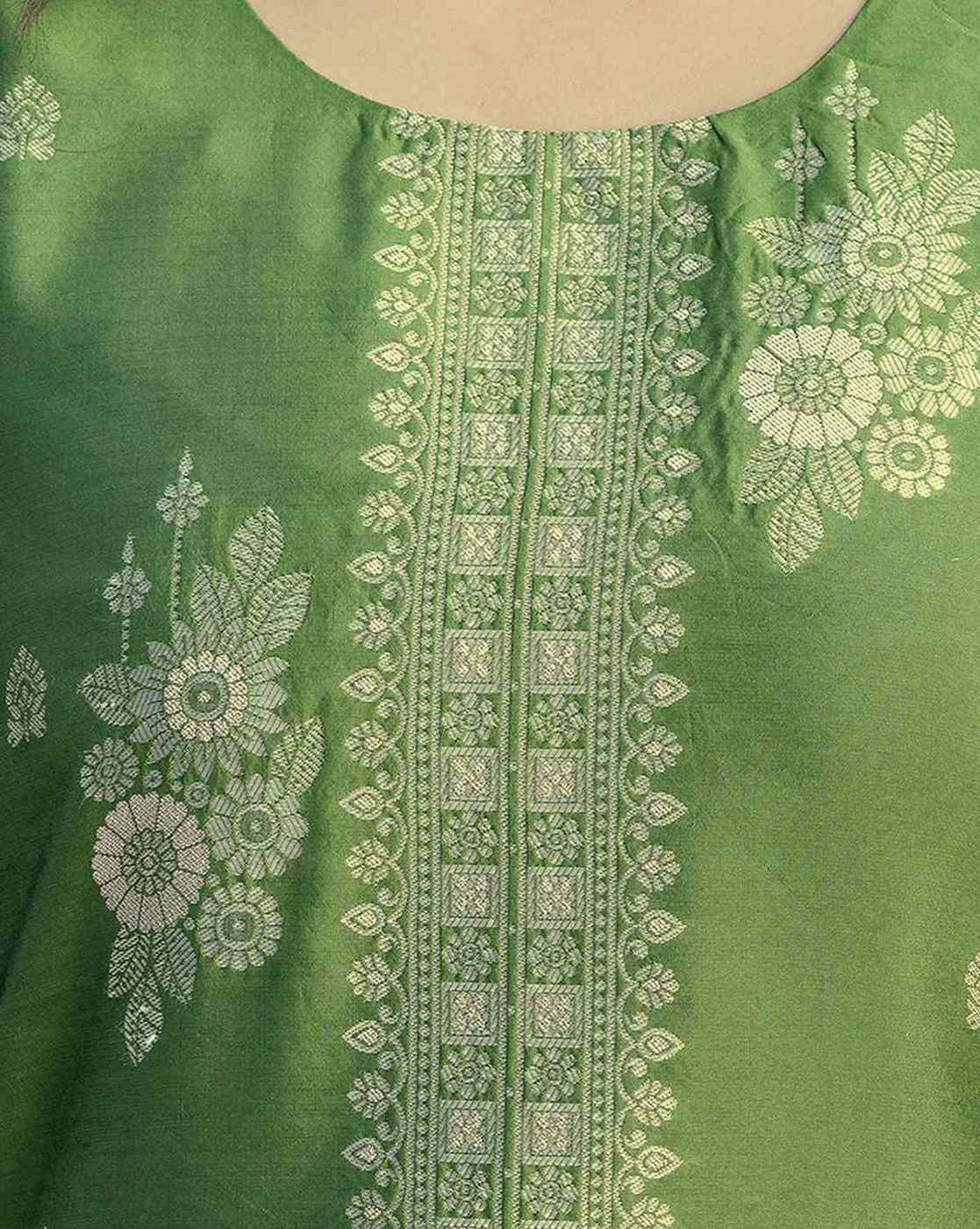 SVARAA Women’s Self-Design Silk Blend Kurta Set with Pant & Dupatta | Pakistani Indian Ethnic Wear for Women | Party & Wedding Kurti Set Malaysia