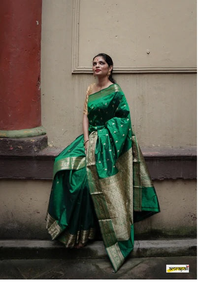 Exquisite Kanjivaram Banarasi Silk Saree | Premium Quality & Elegance