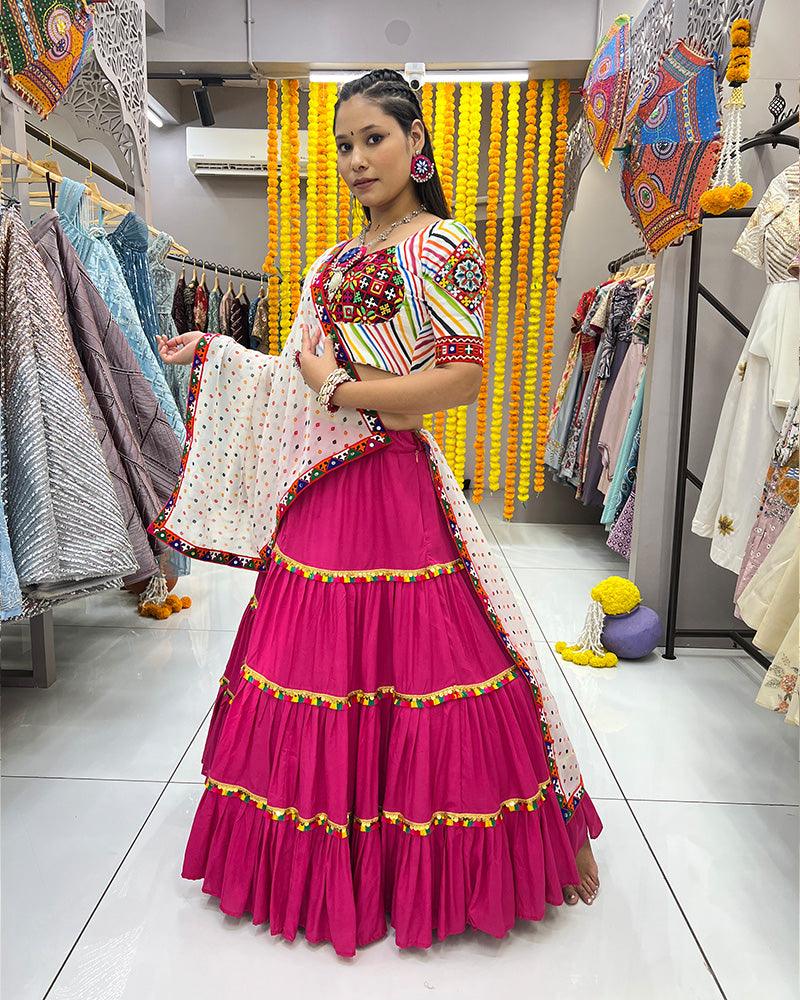 Navratri special readymade rayon chaniya choli