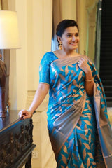 Banarasi Soft Silk Saree – Timeless Elegance & Grace