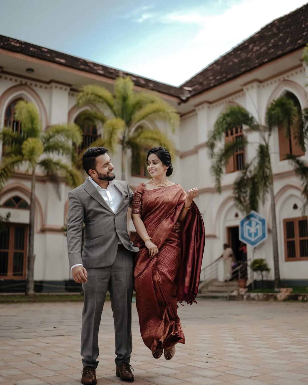 Elegant Banarasi Silk Saree with Copper Zari Weaving