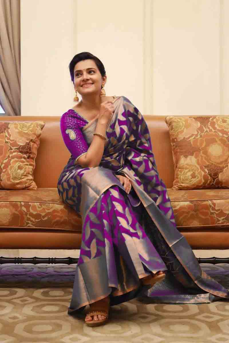 Banarasi Soft Silk Saree – Timeless Elegance & Grace