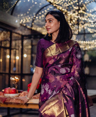 AAYNA Sarees – Exquisite Kanjivaram & Banarasi Silk Sarees