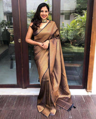 Banarasi Soft Silk Saree - Timeless Elegance