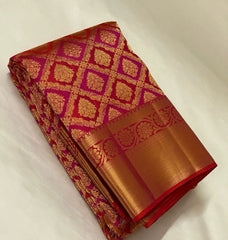 Exquisite Banarasi Soft Silk Saree