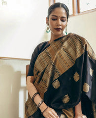 Exquisite Banarasi Soft Silk Saree