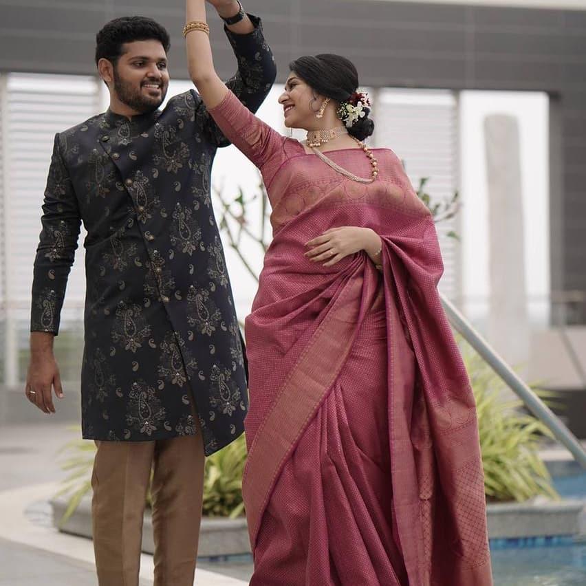 Elegant Banarasi Silk Wedding Saree for a Timeless Look