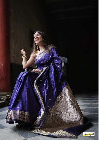 Exquisite Kanjivaram Banarasi Silk Saree | Premium Quality & Elegance