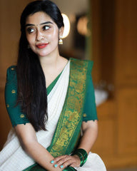 Exquisite Banarasi Soft Silk Saree – A Must-Have for Saree Lovers!