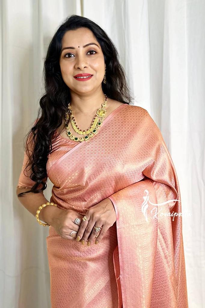 Banarasi Soft Silk Saree - Timeless Elegance