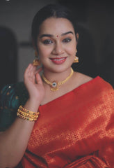 Banarasi Soft Silk Saree – Bridal Elegance