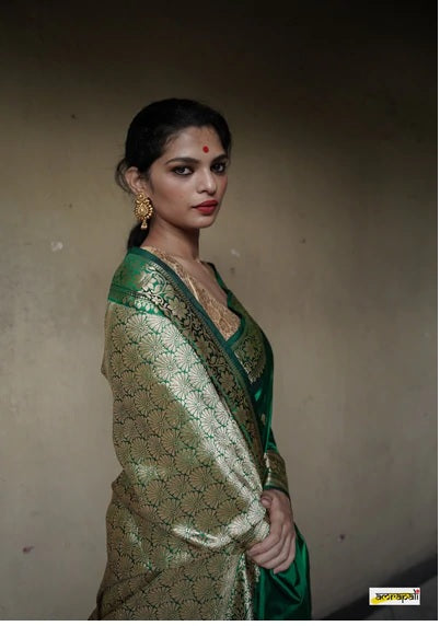 Exquisite Kanjivaram Banarasi Silk Saree | Premium Quality & Elegance