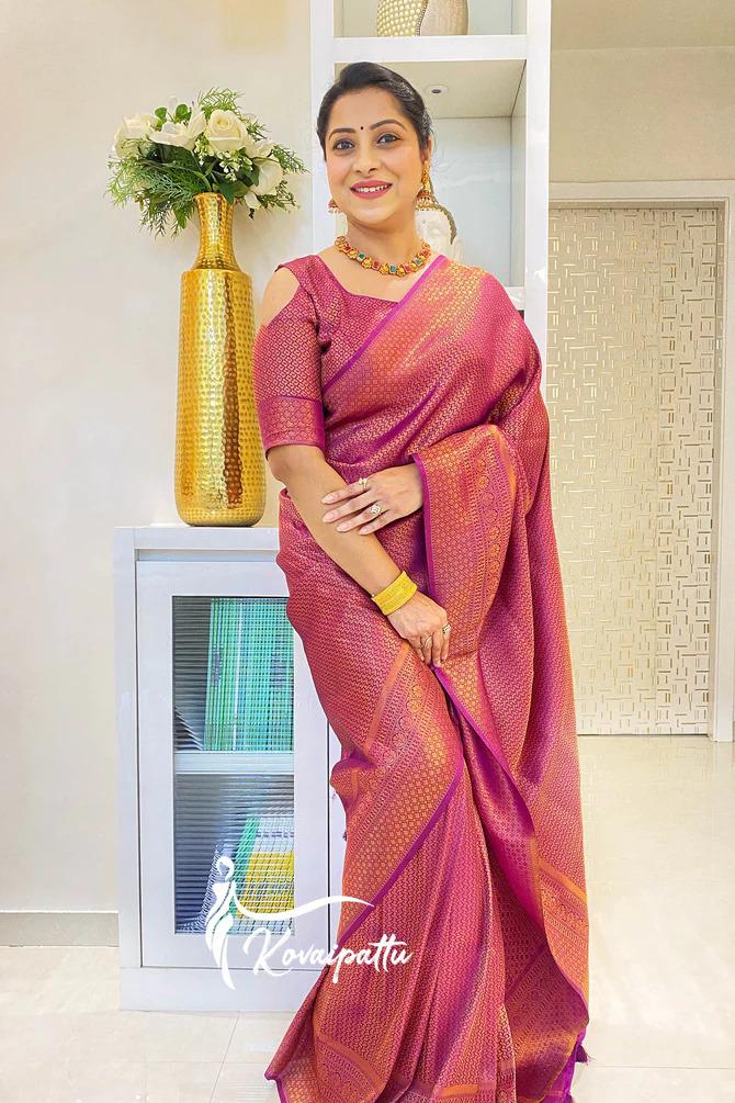 Banarasi Soft Silk Saree - Timeless Elegance