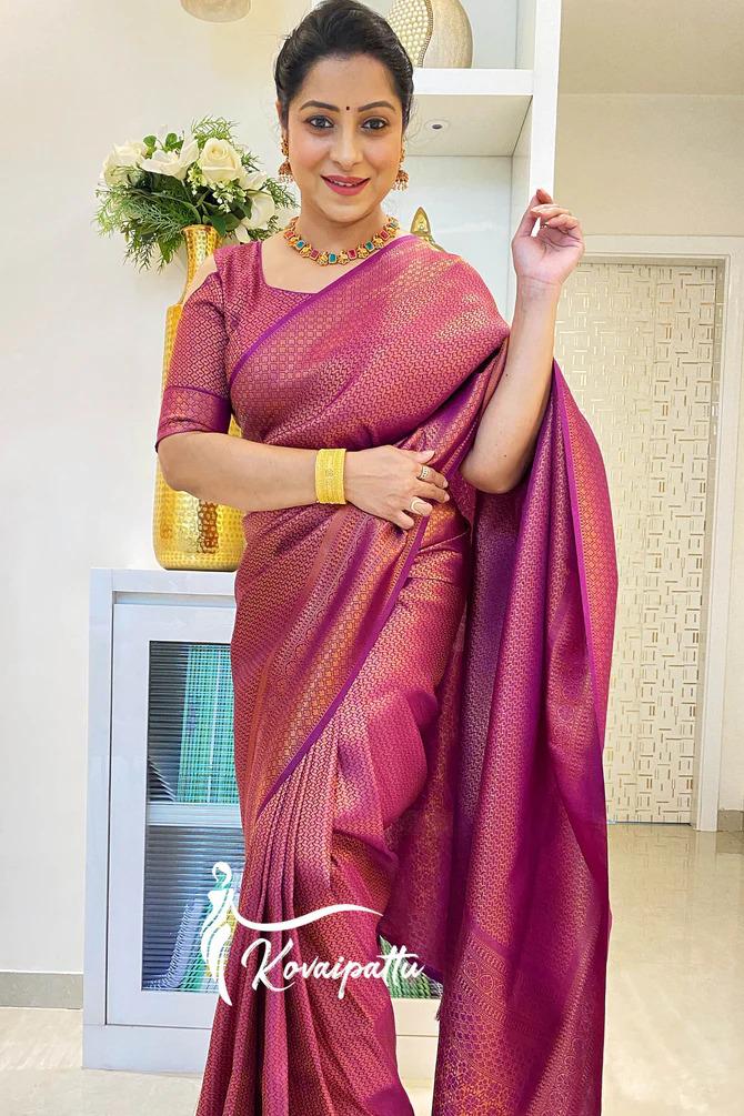 Banarasi Soft Silk Saree - Timeless Elegance