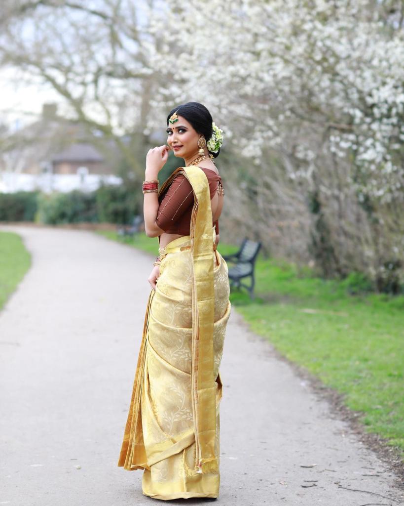 Banarasi Soft Silk Saree – Bridal Elegance