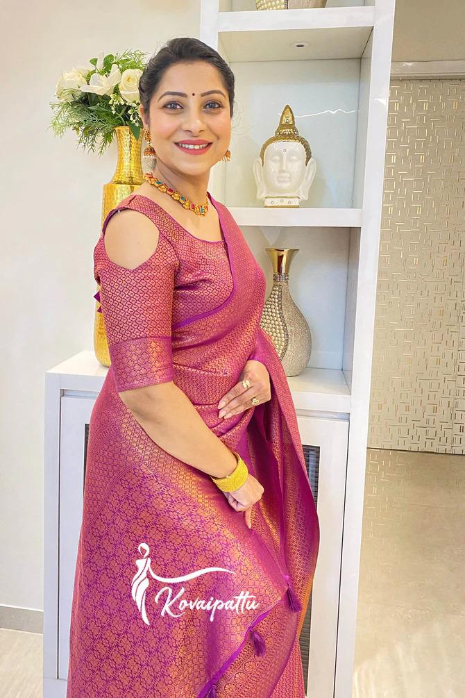 Banarasi Soft Silk Saree - Timeless Elegance