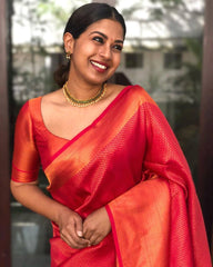 Banarasi Soft Silk Saree – Bridal Elegance