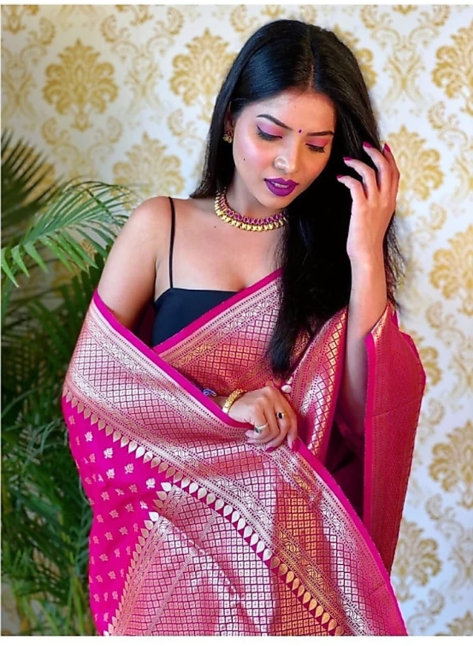 Exclusive Banarasi Silk Sarees – Elegant, Handcrafted & Ready to Ship