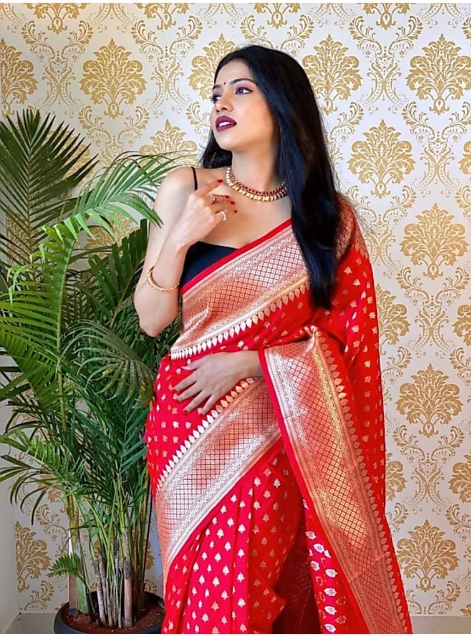 Exclusive Banarasi Silk Sarees – Elegant, Handcrafted & Ready to Ship