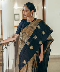 Exquisite Banarasi Soft Silk Saree