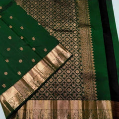 Elegant Banarasi Soft Silk Saree with Copper Zari Weaving