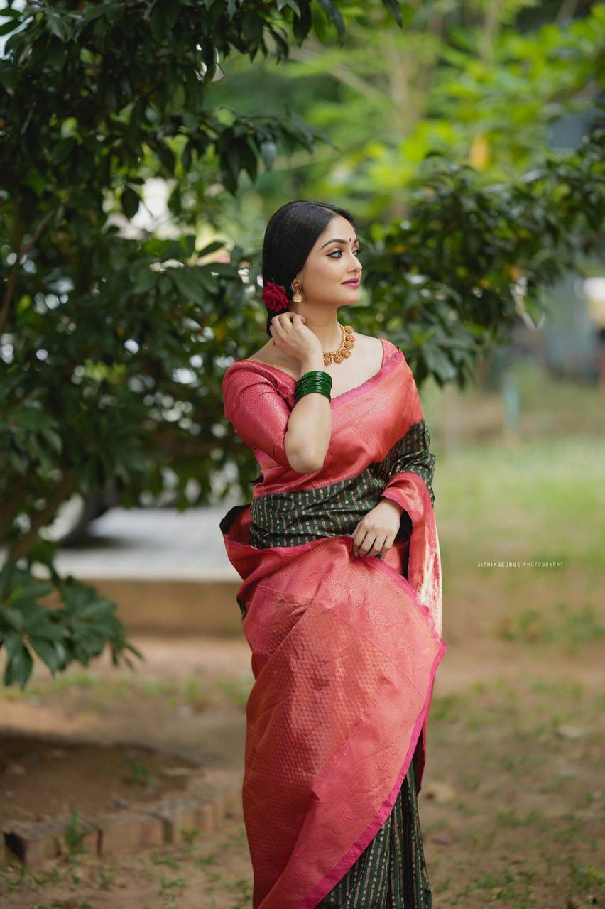 A Saree That Embodies Elegance & Heritage! 🌸