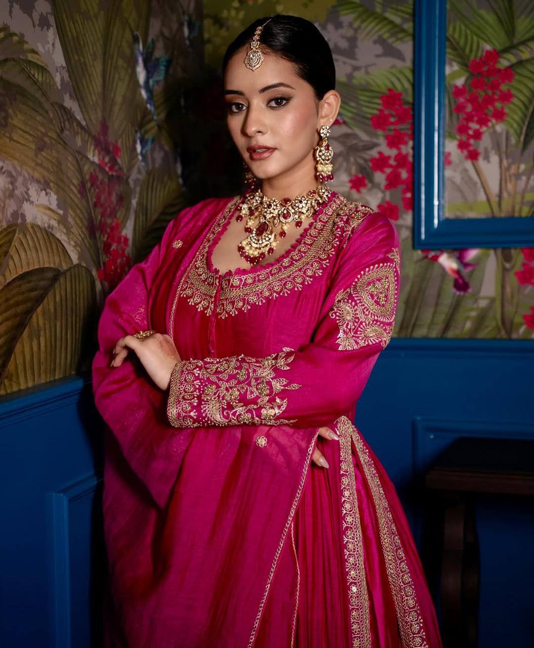New Designer Party kurta Lehenga & Dupatta Set