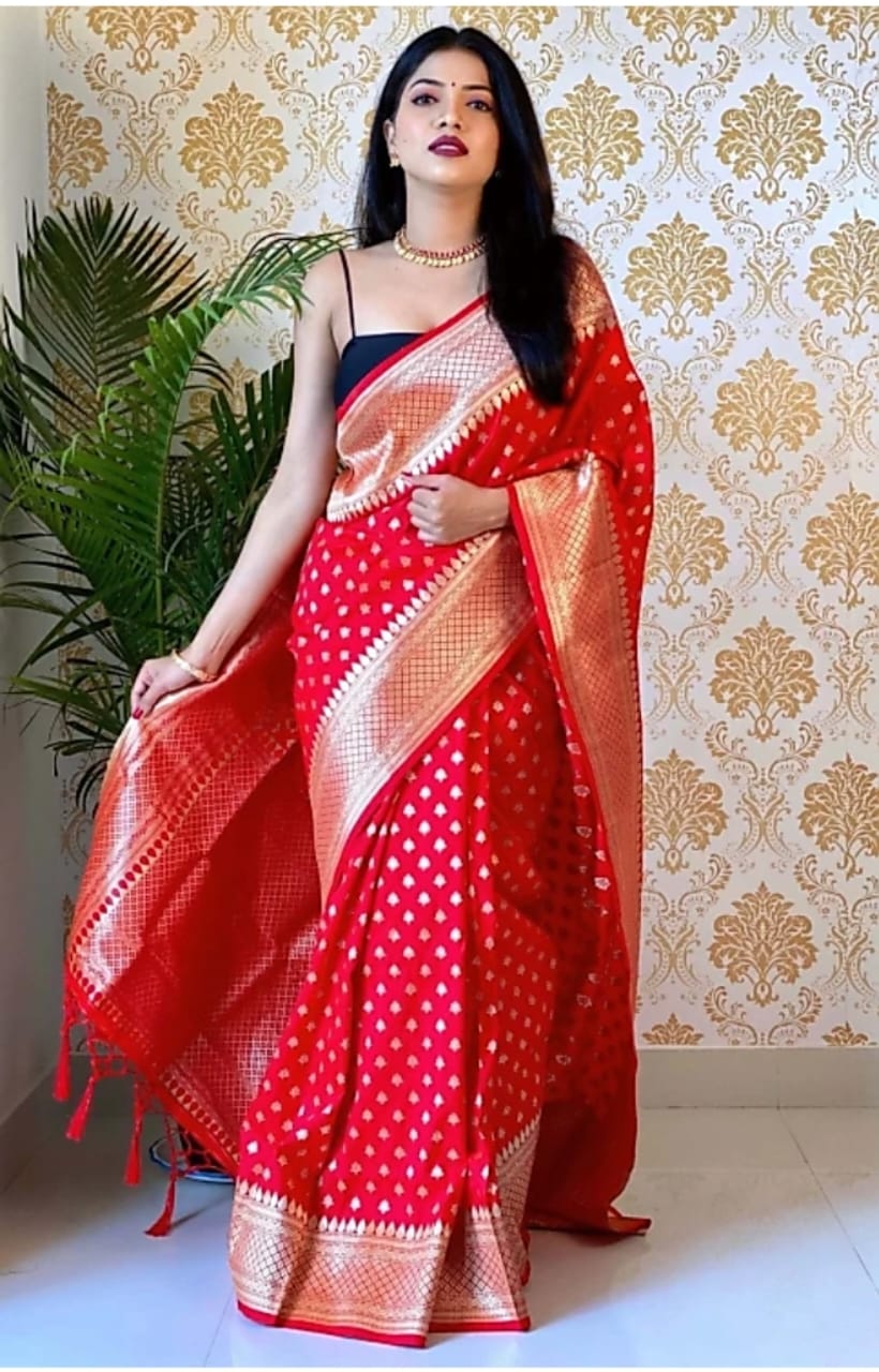 Exclusive Banarasi Silk Sarees – Elegant, Handcrafted & Ready to Ship
