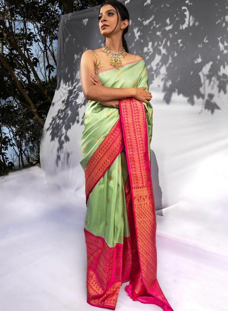 Elegant Banarasi Soft Silk Saree