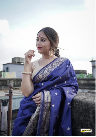 Exquisite Kanjivaram Banarasi Silk Saree | Premium Quality & Elegance