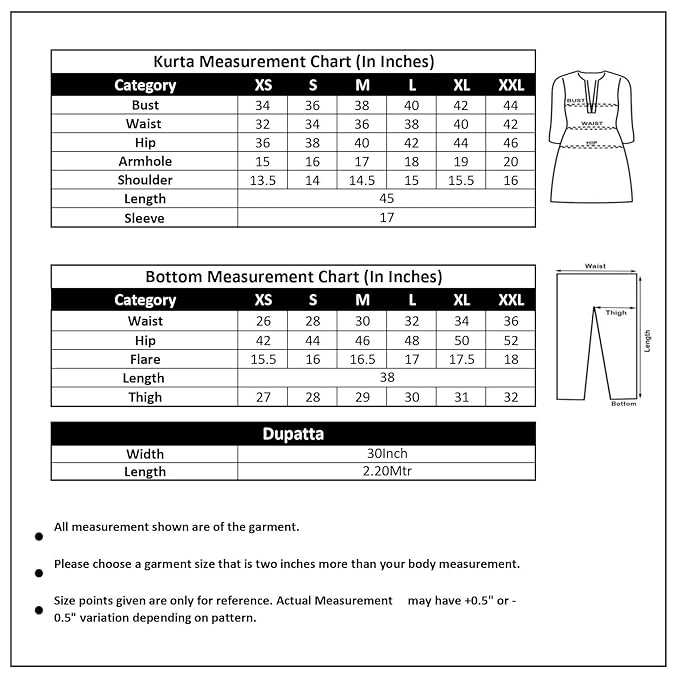 SIRIL Women’s Cotton Blend Embroidered Straight Kurta Pant with Dupatta Set | Ethnic Wear for Women | Party Wear, Office Wear & Casual Kurti Set Malaysia