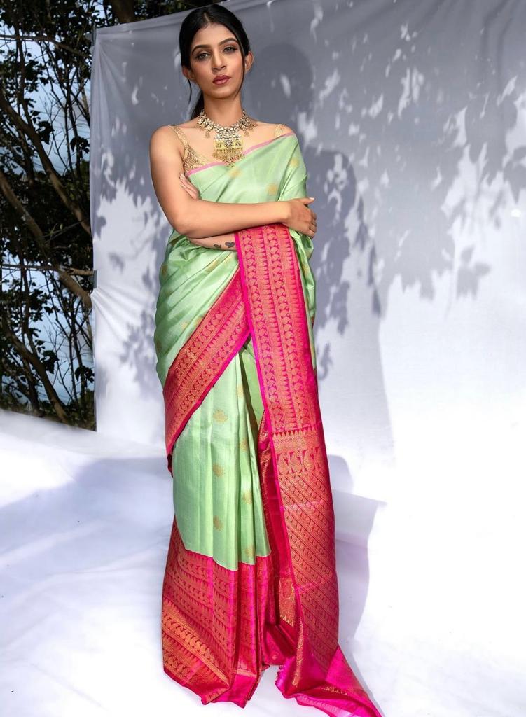 Elegant Banarasi Soft Silk Saree