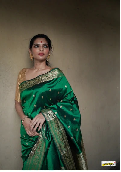 Exquisite Kanjivaram Banarasi Silk Saree | Premium Quality & Elegance
