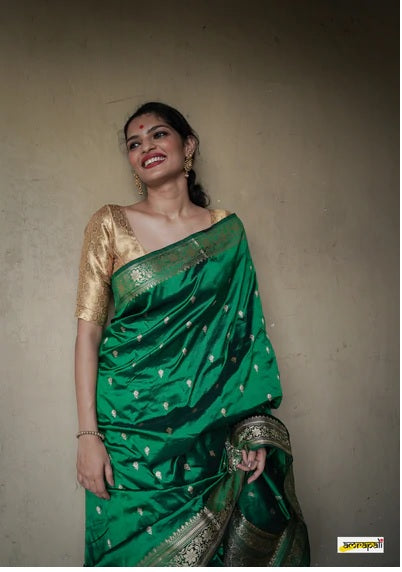 Exquisite Kanjivaram Banarasi Silk Saree | Premium Quality & Elegance