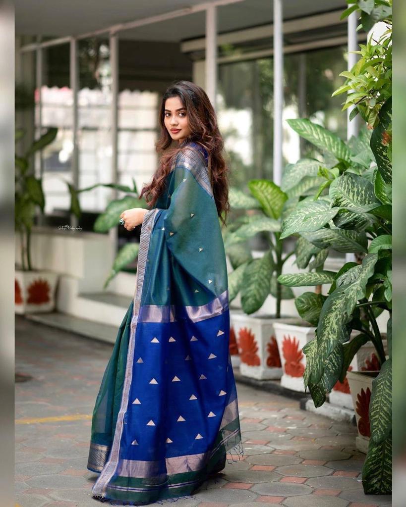 Exquisite Red Kanjivaram Silk Saree with Double Zari Borders