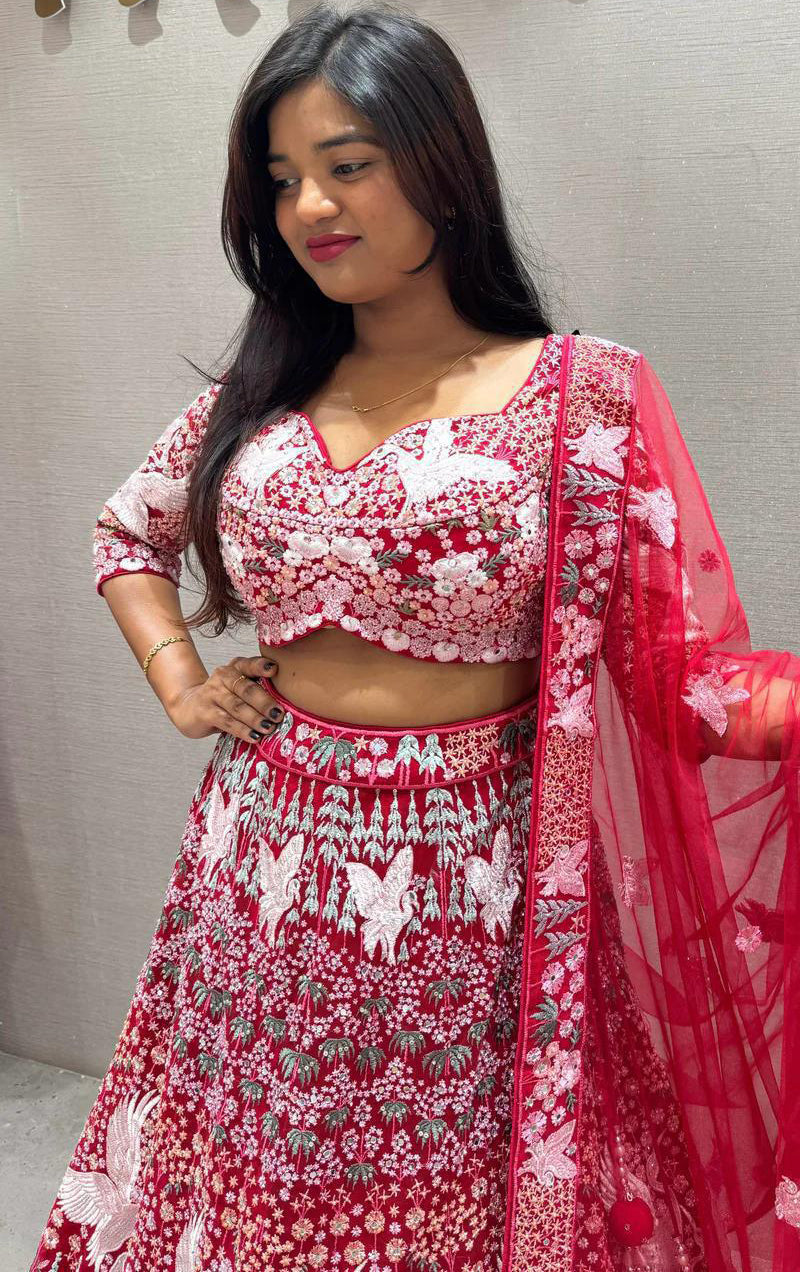 Latest Designs & Trends Georgette Lehenga Cholis for Women
