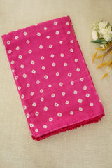 Dashing Pink Chettinad Cotton Saree