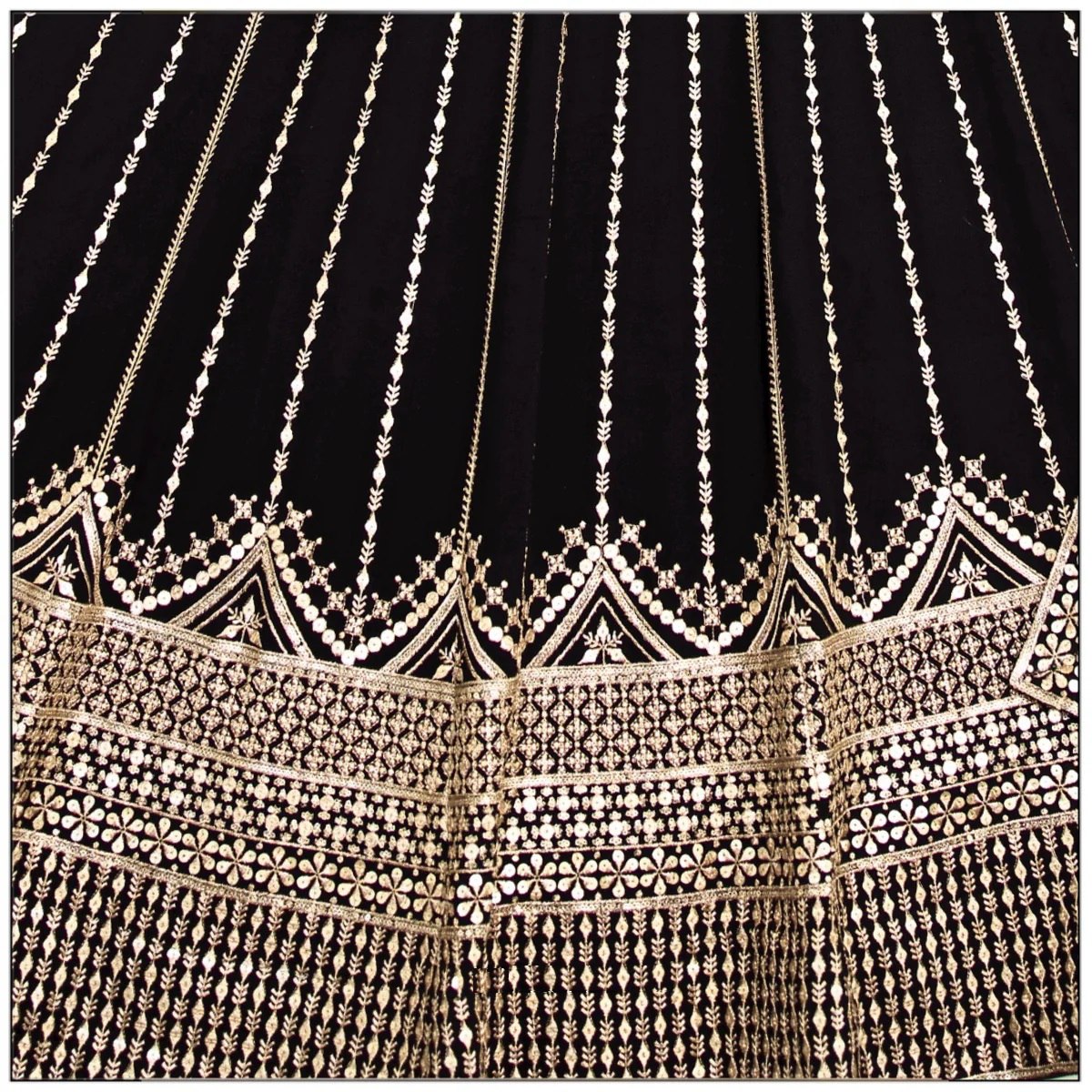 Black Wedding Lehenga Choli collection for women