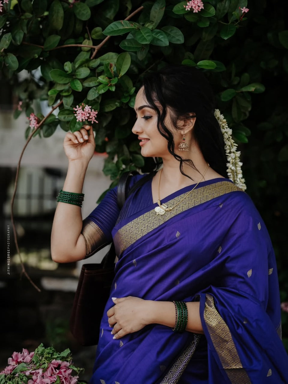 SOFT LINEN COTTON SILK SAREE