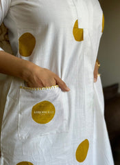 Women Polka-Dot Print Kurta &amp; Pants Co-Ord Set