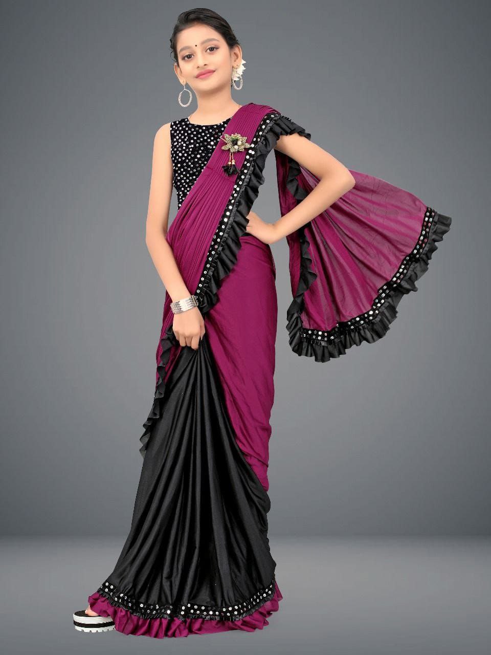 Baby Kids Delta Saree
