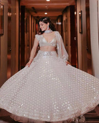 Beautiful off white lehenga set