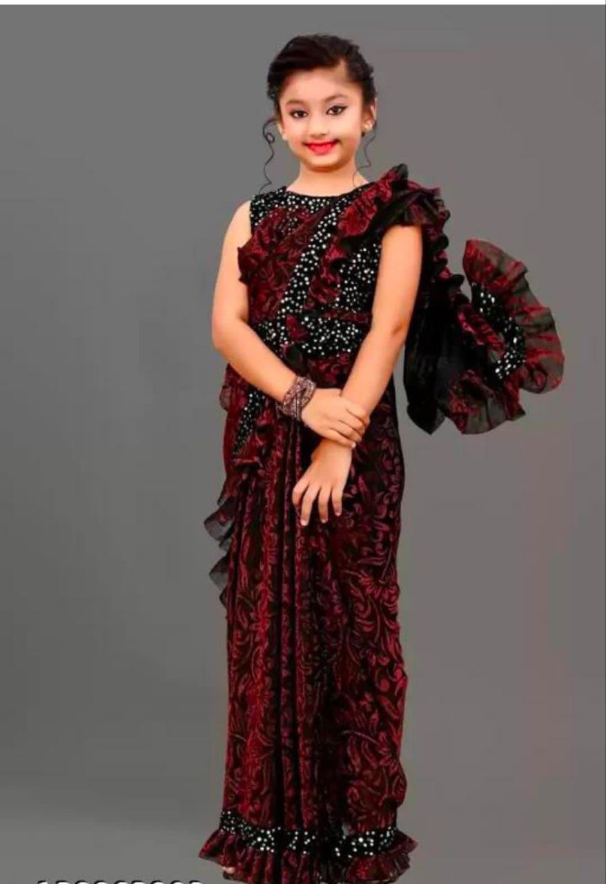 Baby Kids Delta Saree
