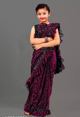 Baby Kids Delta Saree