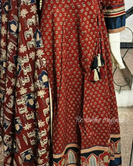 Cotton Anaarkali 3pis dress